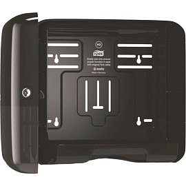 Диспенсер для полотенец листовой Tork Mini Singlefold H3 ZZ/С черный (553108)