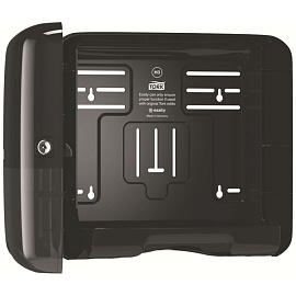 Диспенсер для полотенец листовой Tork Mini Singlefold H3 ZZ/С черный (553108)