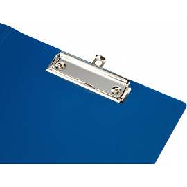 Папка-планшет с крышкой Attache A4 синяя из пластика