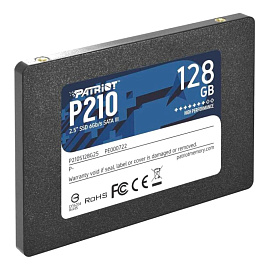 SSD накопитель Patriot Memory P210 128 ГБ (P210S128G25)