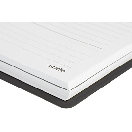 Ежедневник недатированный Attache Digital пластик A5 136 листов чёрный