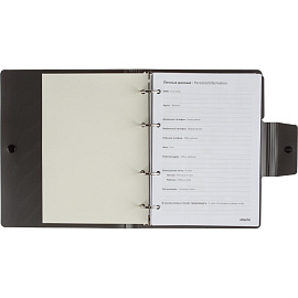 Ежедневник недатированный Attache Digital пластик A5 136 листов чёрный