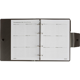 Ежедневник недатированный Attache Digital пластик A5 136 листов чёрный