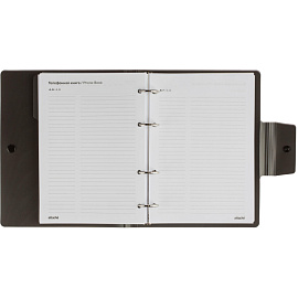 Ежедневник недатированный Attache Digital пластик A5 136 листов чёрный