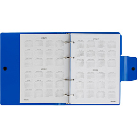 Ежедневник недатированный Attache Digital пластик A5 136 листов синий