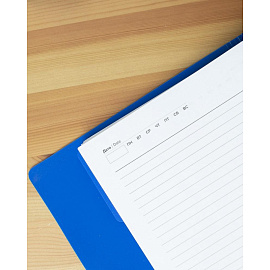 Ежедневник недатированный Attache Digital пластик A5 136 листов синий