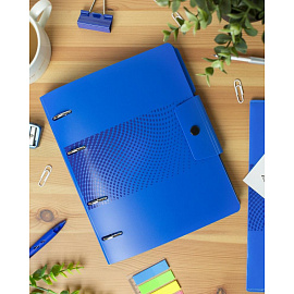 Ежедневник недатированный Attache Digital пластик A5 136 листов синий