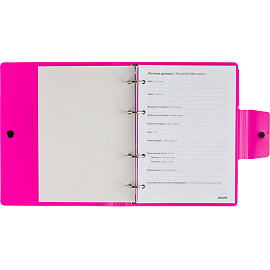 Ежедневник недатированный Attache Digital пластик A5 136 листов розовый