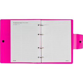 Ежедневник недатированный Attache Digital пластик A5 136 листов розовый