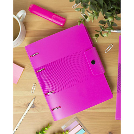 Ежедневник недатированный Attache Digital пластик A5 136 листов розовый