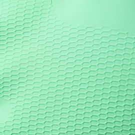 Перчатки КЩС латексные Manipula Контакт L-F-02/CG-945 с хлопковым напылением зеленые (размер 9-9.5, L)