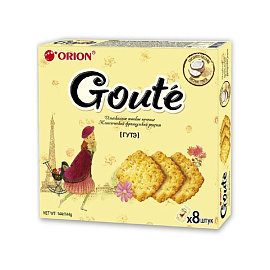 Печенье затяжное Orion Goute (8 штук по 36 г)