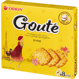Печенье затяжное Orion Goute (8 штук по 36 г)