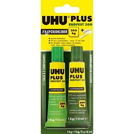 Клей эпоксидный UHU Plus Endfest универсальный 15 мл (45640)