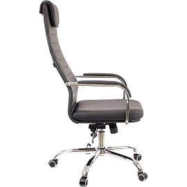 Кресло для руководителя Everprof EP 708 TM черное (искусственная кожа, металл)