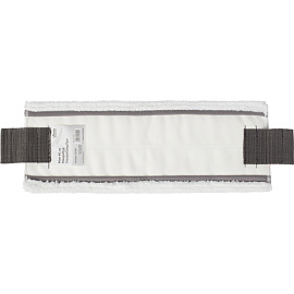 Насадка МОП для швабры-флаундера (плоской) Vileda Professional МикроПур УльтраСпид Про микрофибра/хлопок 42x15 см белая