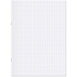 Тетрадь общая Полином Графо А4 60 листов в клетку на скрепке