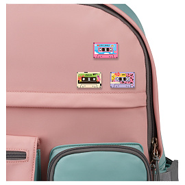 Набор акриловых значков MESHU "Cassettes", прямая УФ-печать, 3шт. фото Набор акриловых значков MESHU "Cassettes", прямая УФ-печать, 3шт.