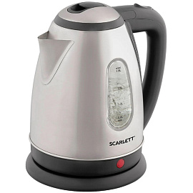Чайник электрический Scarlett SC-EK21S88 серебристый