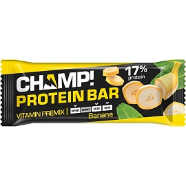 Батончик Champ! банановый протеиновый (18 штук в упаковке)