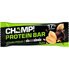 Батончик Champ! ореховый протеиновый (18 штук в упаковке)