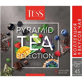 Чай ассорти Tess Pyramid Tea Selection 45 пирамидок