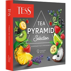 Чай ассорти Tess Pyramid Tea Selection 45 пирамидок