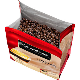 Кофе в зёрнах Coffesso Crema Premium Blend 1 кг (пакет)