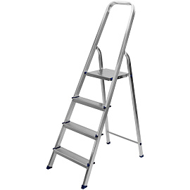 Стремянка алюминиевая Сибртех 4 ступени (97714)
