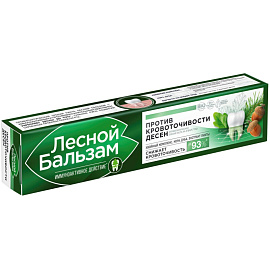 Зубная паста Лесной бальзам Кора дуба и пихта 75 мл