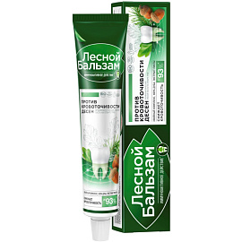 Зубная паста Лесной бальзам Кора дуба и пихта 75 мл