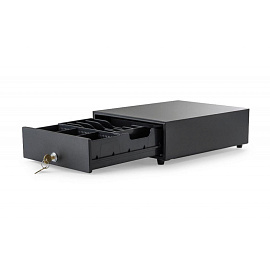 Денежный ящик Атол SB-245-B 320х245х90 мм черный