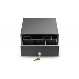 Денежный ящик Атол SB-245-B 320х245х90 мм черный