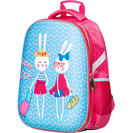 Ранец Комус Класс (№1 School) анатомический Light Зайки