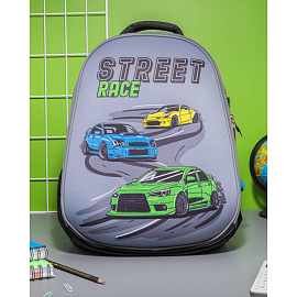 Ранец Комус Класс (№1 School) анатомический Light Street race фото Ранец Комус Класс (№1 School) анатомический Light Street race
