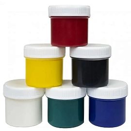 Краски пальчиковые Луч 6 цветов по 40 мл