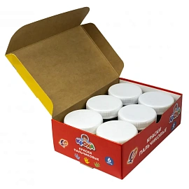 Краски пальчиковые Луч 6 цветов по 40 мл