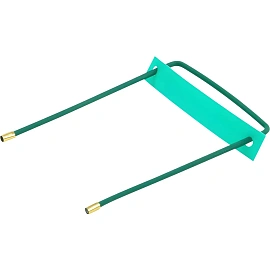 Механизм для скоросшивателя Attache разъемный металлопластиковый зеленый (80х110 мм, 10 штук в упаковке)