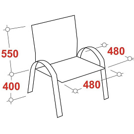 Конференц-кресло Easy Chair 810 VPU бежевое (искусственная кожа, металл хромированный) фото Конференц-кресло Easy Chair 810 VPU бежевое (искусственная кожа, металл хромированный)