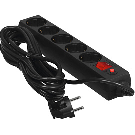 Сетевой фильтр Buro 500SH-3-B на 5 розеток 3 метра