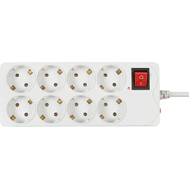 Сетевой фильтр Buro 800SH-3-W на 8 розеток 3 метра