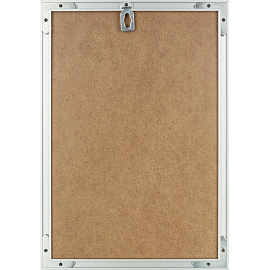 Рамка Комус (Attache) А4 21x30 см металлический багет 9 мм серебристая