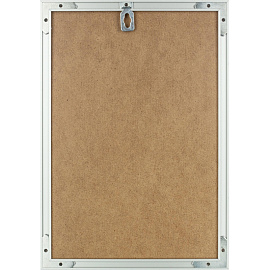 Рамка Комус (Attache) А4 21x30 см металлический багет 9 мм серебристая