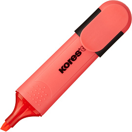 Текстовыделитель Kores Bright Liner Plus светло-розовый скошенный наконечник (толщина линии 0.5-5 мм)