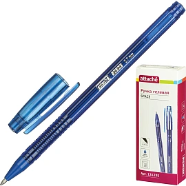 Ручка гелевая неавтоматическая Attache Space синяя (толщина линии 0.5 мм) фото Ручка гелевая неавтоматическая Attache Space синяя (толщина линии 0.5 мм)