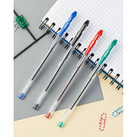 Набор гелевых ручек Attache City 4 цвета (толщина линии 0.5 мм)