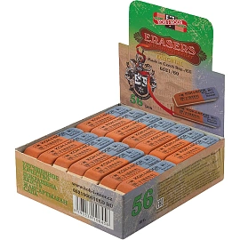 Ластик Koh-I-Noor 6521 из натурального каучука прямоугольный 57x14x8 мм