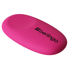 Ластик Berlingo "Ergonomic", овальный, термопластичная резина, 50*30*8мм фото Ластик Berlingo "Ergonomic", овальный, термопластичная резина, 50*30*8мм