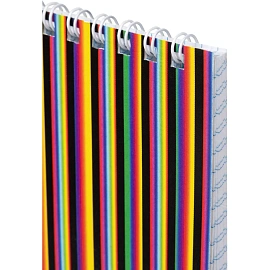 Блокнот Attache А5 40 листов в клетку разноцветный на спирали (140х190 мм)