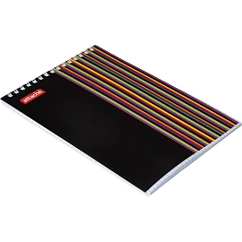 Блокнот Attache А5 40 листов в клетку разноцветный на спирали (140х190 мм)